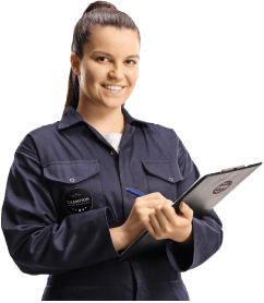 Champion garage door repair technician