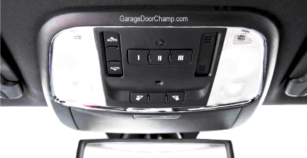 Program Your Garage Door Opener to Your Car