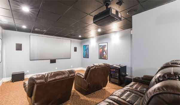 Turn Your Garage into a Home Cinema