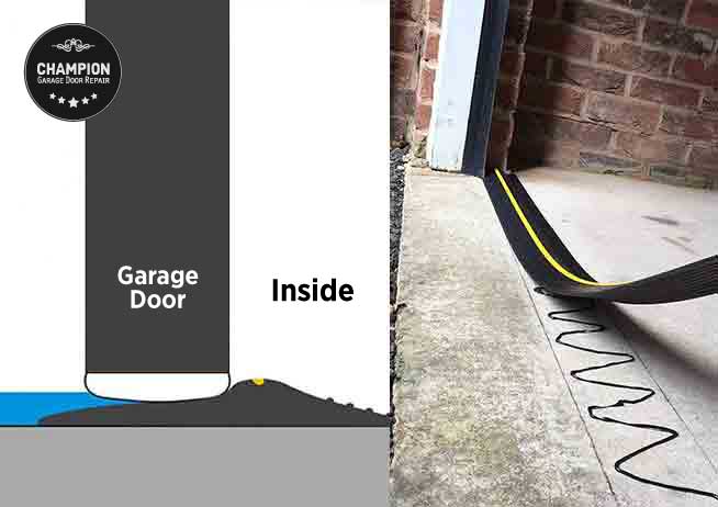 Garage Door Strom Shield Weather Stripping