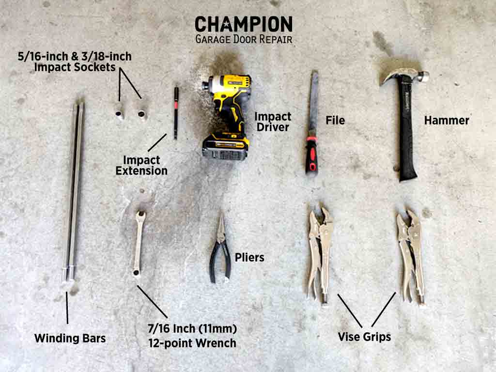 Common Tools Used in Garage Door Repairs