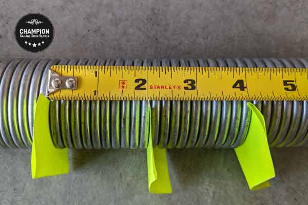 Measuring the Spring Wire Diameter