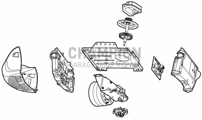 Gear and Sprocket Assembly