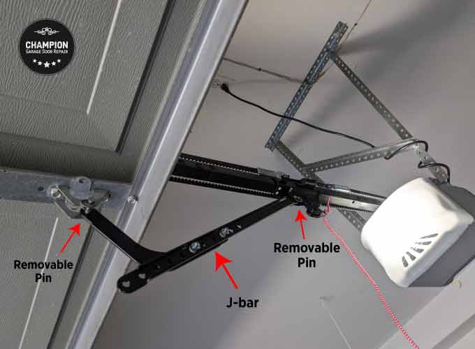 Garage Door Cable Repair - Access the Door Cable and Drum