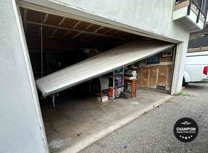 Broken Garage Door