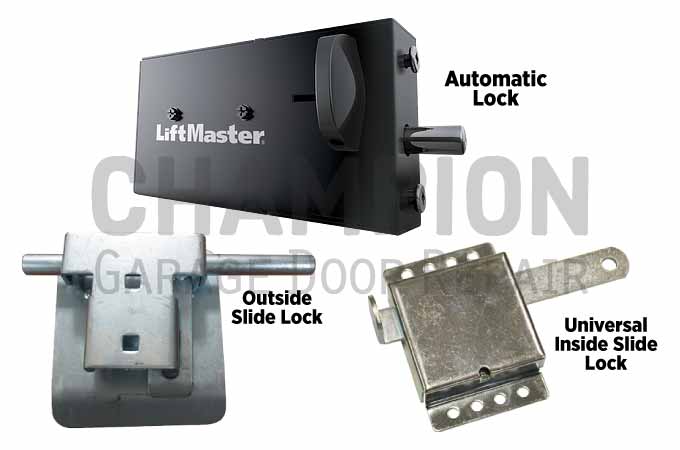 thumbnail interactive-video image 1 of Garage Door Inside Slide Lock – Residential, Unbranded SKU-B07-172 1 of 3