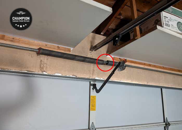 Broken Garage Door Spring Repair