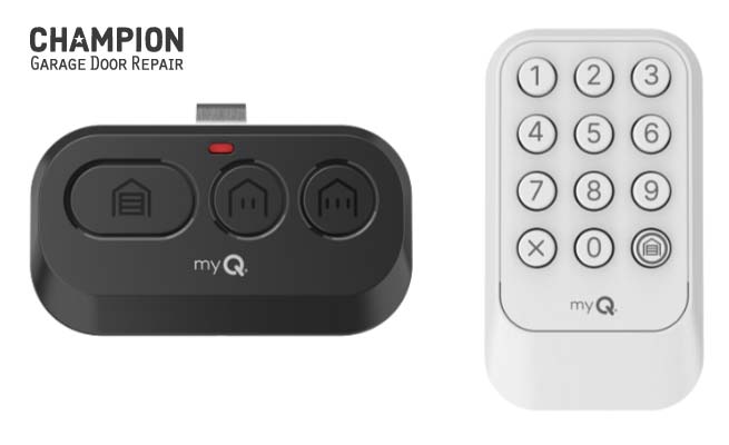 Garage Door Opener Security+ 3.0 Features New Remote and Keypad Designs