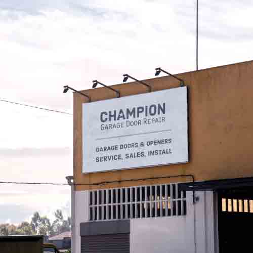 Champion Garage Door Repair location serving residential garage door systems across Orange County