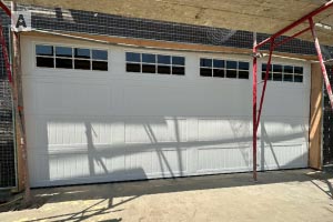 New garage door installation completed in Anaheim