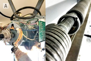 Garage door spring and opener repair
