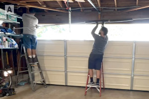 General garage door repairs completed on-site