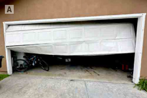 Emergency garage door repair in Orange County