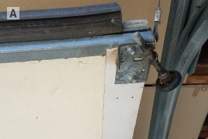Off-track door service in Orange County
