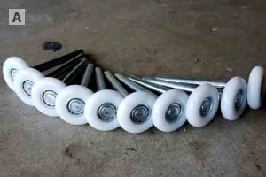 Nylonball bearing rollers service