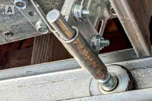 Garage Door Roller Repair - New Ball-Bearing Roller