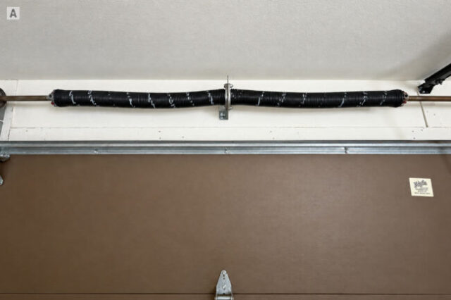 Torsion Springs After Replacement Torsion springs after replacement