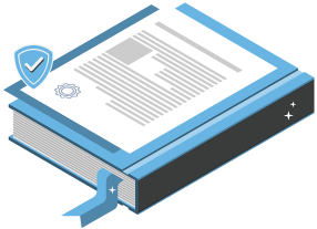 Garage door safety standards and manufacturer instructions illustration